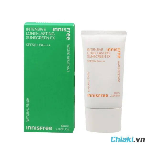 Kem chống nắng kiềm dầu chống nước Innisfree Intensive Long Lasting