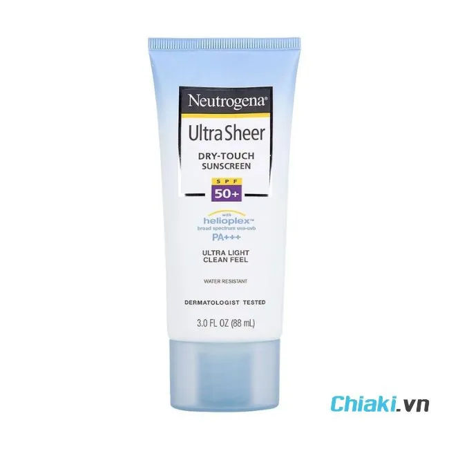 Kem chống nắng thuần h&oacute;a học Neutrogena Ultra Sheer Dry Touch