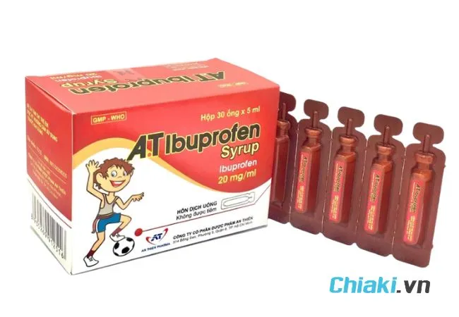 Siro hạ sốt A.T Ibuprofen