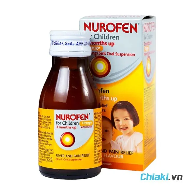 Siro hạ sốt Nurofen for children