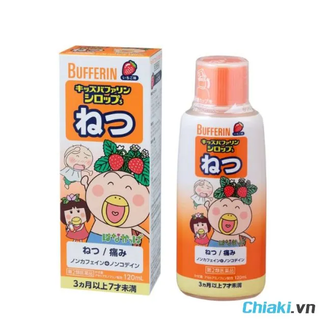 Siro hạ sốt Bufferin