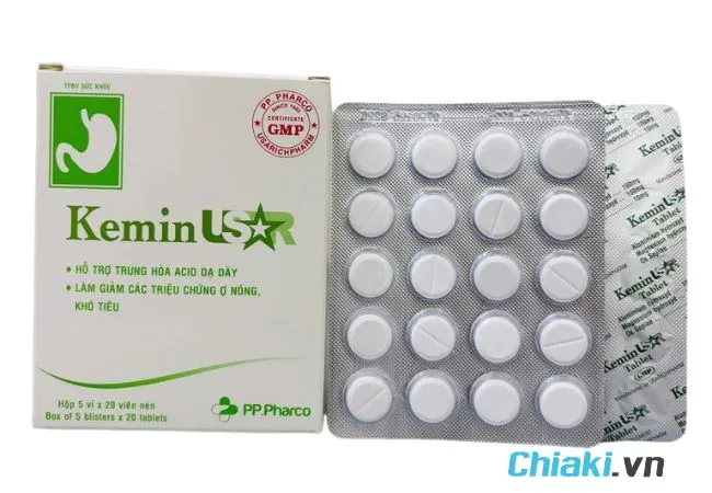 Vi&ecirc;n nhai dạ d&agrave;y KeminUSAR