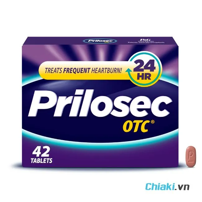 Thuốc tr&agrave;o ngược dạ d&agrave;y của Mỹ Prilosec OTC 20mg