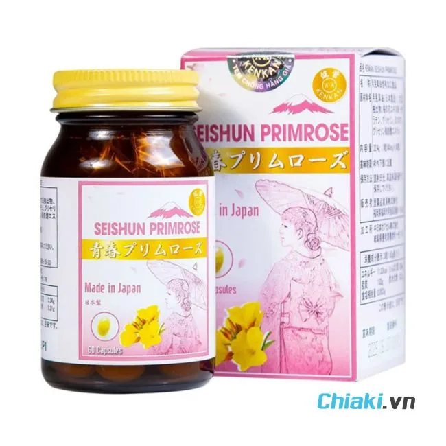 Thuốc tiền m&atilde;n kinh của Nhật Seishun Primrose Kenkan
