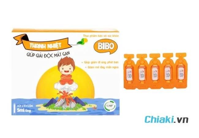 Thuốc m&aacute;t gan cho b&eacute; Bibo