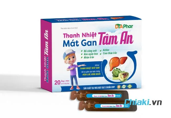 Thuốc m&aacute;t gan cho b&eacute; T&acirc;m An