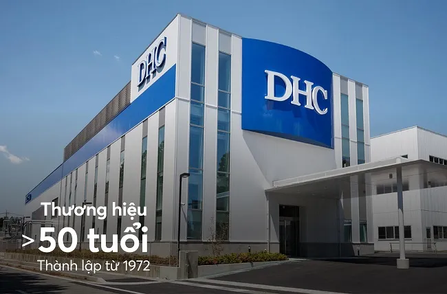 DHC (Daigaku Honyaku Center) l&agrave; thương hiệu chăm s&oacute;c sức khỏe v&agrave; sắc đẹp phổ th&ocirc;ng nổi tiếng đến từ Nhật Bản