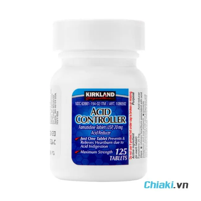 Thuốc giảm axit dạ d&agrave;y của Mỹ Kirkland Signature