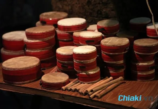Đồ chơi trung thu cho b&eacute; - Trống ếch