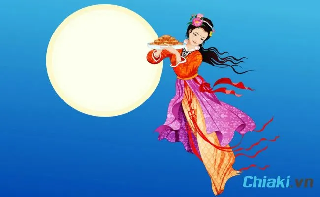 Sự t&iacute;ch ch&uacute; Cuội chị Hằng