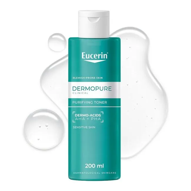 Toner cho da dầu mụn Eucerin 