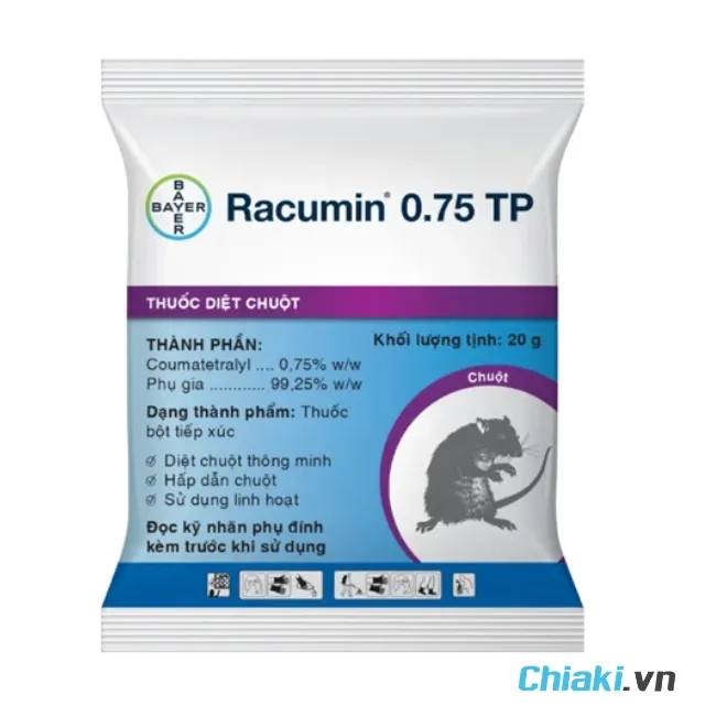 Thuốc diệt chuột Th&aacute;i Lan Racumin 0.75 TP