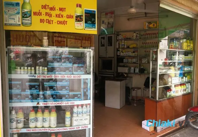 Mua thuốc diệt chuột tại cửa h&agrave;ng chuy&ecirc;n b&aacute;n thuốc diệt c&ocirc;n tr&ugrave;ng
