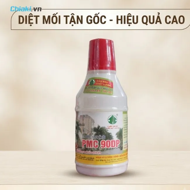 Thuốc bột diệt mối PMC 90DP khả năng b&aacute;m d&iacute;nh tốt v&agrave;o cơ thể c&ocirc;n tr&ugrave;ng