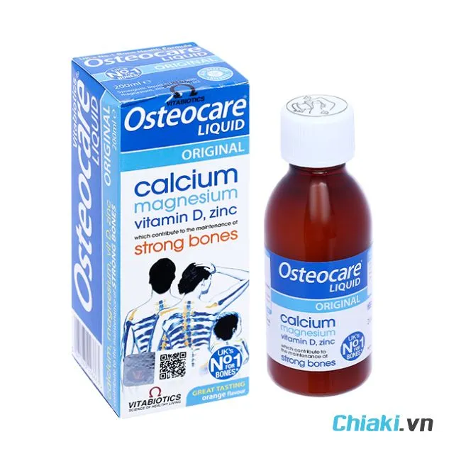 Canxi cho b&eacute; 3 tuổi Osteocare Liquid