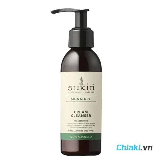 Sữa rửa mặt dạng kem Sukin Signature Cream Cleanser