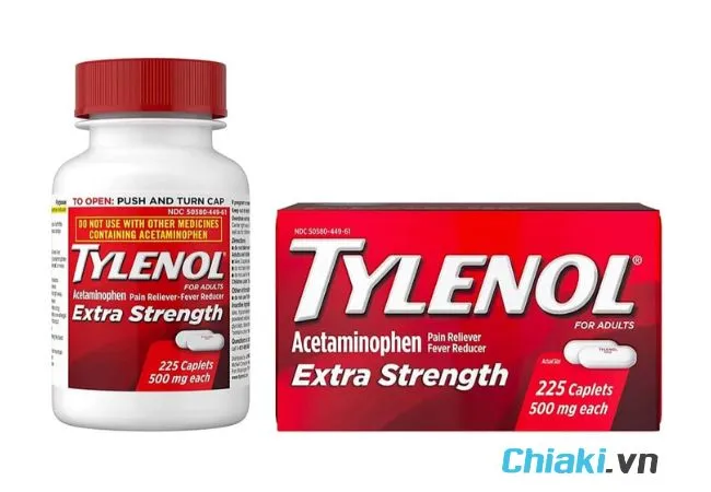 Thuốc đau đầu của Mỹ Tylenol