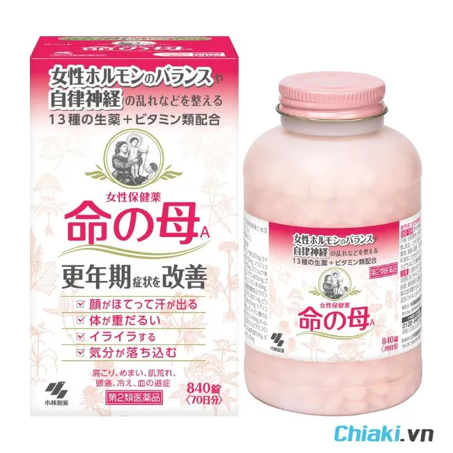 Thuốc nội tiết cho phụ nữ tiền m&atilde;n h&igrave;nh Kobayashi