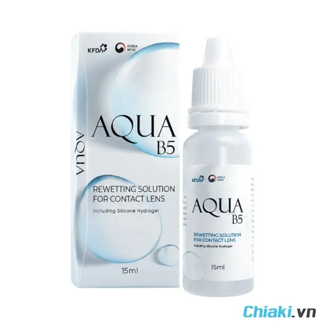 Nước nhỏ mắt đeo lens Aqua B5