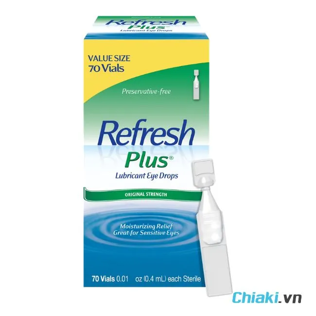 Nước nhỏ mắt đeo k&iacute;nh &aacute;p tr&ograve;ng Refresh Plus