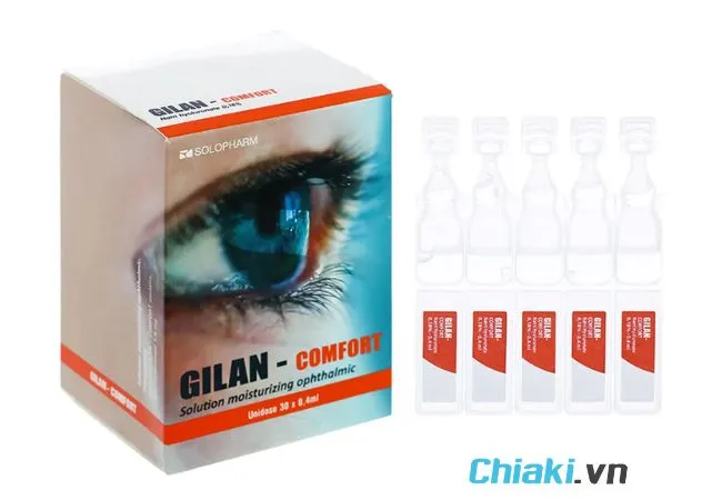 Thuốc nhỏ mắt đeo lens Gilan Comfort