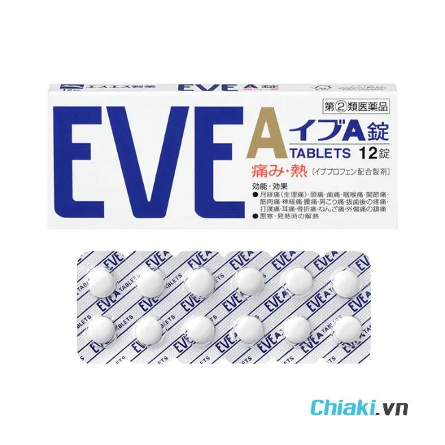 Thuốc đau đầu Nhật Bản EVE A