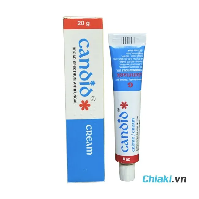 Kem b&ocirc;i trị nấm Candida Candid Cream