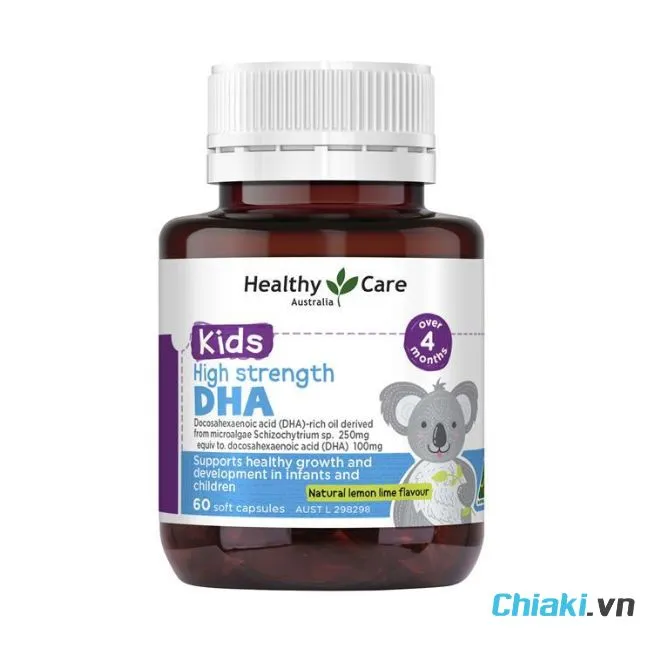 DHA &Uacute;c cho b&eacute; Healthy Care
