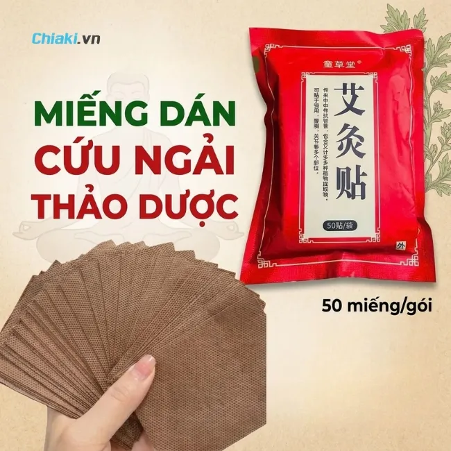 Miếng d&aacute;n giảm đau ch&acirc;n Trung Quốc giảm đau g&oacute;t ch&acirc;n hoạt động theo nguy&ecirc;n l&yacute; l&agrave;m ấm kinh mạch