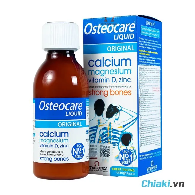 Siro tăng chiều cao Vitabiotics Osteocare Liquid