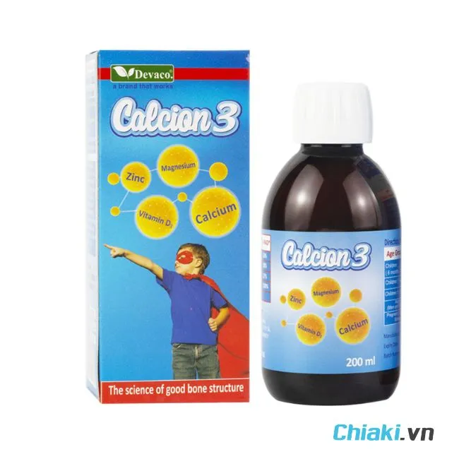Siro tăng chiều cao cho b&eacute; Calcion 3