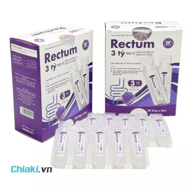 Men vi sinh dạng ống Rectum