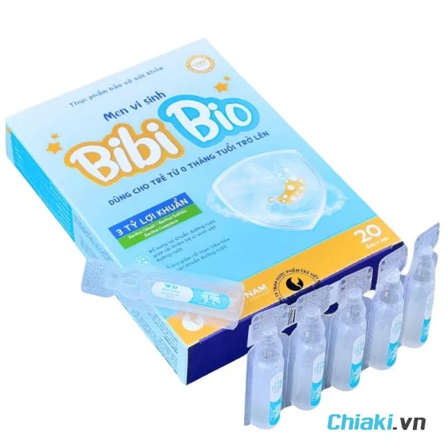Men vi sinh Bibi Bio dạng ống