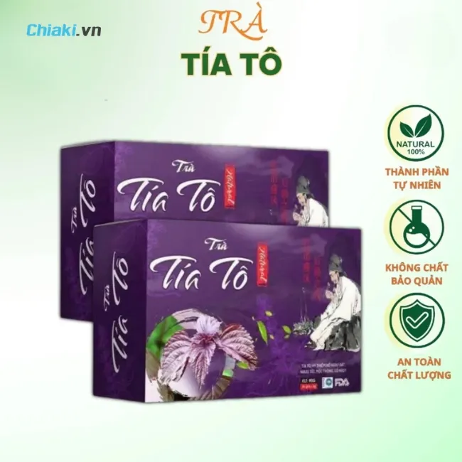 Tr&agrave; xương khớp T&iacute;a T&ocirc; Mộc T&acirc;m l&agrave;m dịu nhanh c&aacute;c cơn đau nhức do gout v&agrave; vi&ecirc;m khớp