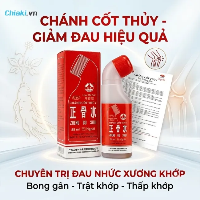 Dầu xoa b&oacute;p Trung Quốc dạng lăn Zheng Gu Shui&nbsp;l&agrave;m tan c&aacute;c vết bầm t&iacute;m v&agrave; giảm sưng đau