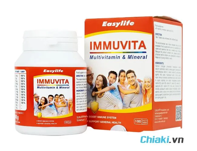 Vitamin tổng hợp của Đức cho người trưởng th&agrave;nh Easylife Immuvita