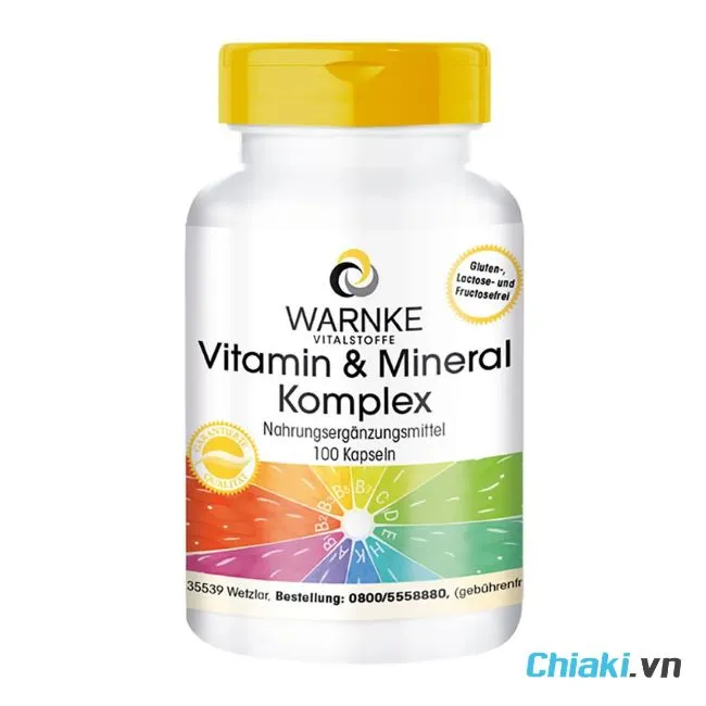Vitamin tổng hợp Đức Warnke Vitalstoffe