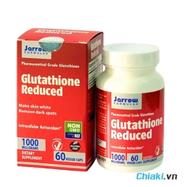 Vi&ecirc;n uống Jarrow Formulas Glutathione 1000mg
