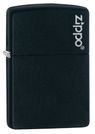Bật lửa Zippo 218ZL Logo Black Matte Pocket Lighter 