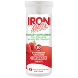 Iron Melts - Viên bổ sung Sắt, Acid Folic, vitamin B12 và vitamin C
