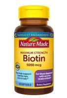 Viên Uống Hỗ Trợ Mọc Tóc Nature Made Biotin 5000mcg