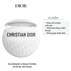 Kem Dưỡng Ẩm Dior Le Baume The Balm 50ml - Dưỡng Da Tay, Môi, Cơ Thể, Thẩm Thấu Nhanh, Không Nhờn Dính