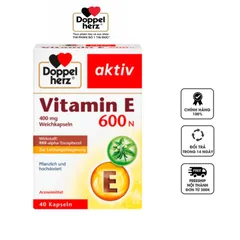 Viên uống Doppelherz Aktiv Vitamin E 600N