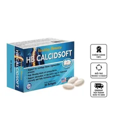 Viên uống HB Calcidsoft hỗ trợ bổ sung Canxi và Vitamin D