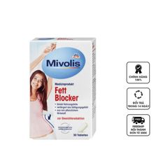 Viên uống hỗ trợ giảm cân Mivolis Fett Blocker