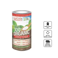 Đường ăn kiêng cỏ ngọt Earthia Organics Stevia