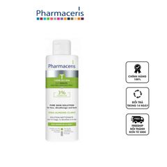 Toner 3% Mandelic Pharmaceris Sebo-Almond-Claris cho da mụn - Làm sạch sâu, ngăn ngừa mụn, kiểm soát nhờn, phù hợp với da dầu, mụn trứng cá