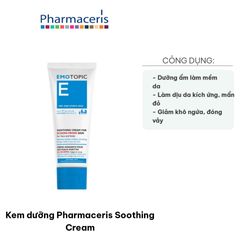 Kem Dưỡng Ẩm Pharmaceris Soothing Cream 75ml - Giúp Giảm Kích Ứng, Ngứa Da, Tái Tạo, Phục Hồi Da Cho Trẻ Em & Người Lớn