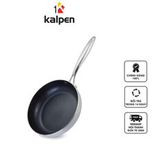 Chảo Chống Dính Inox 3 Lớp Liền Khối Kalpen Kazler - Chảo Nấu Đa Năng Chịu Nhiệt Tốt, Dễ Vệ Sinh, Phù Hợp Nhiều Không Gian Bếp