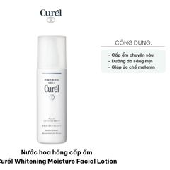 Nước Hoa Hồng Cấp Ẩm Curél Whitening Moisture Facial Lotion - Dưỡng ẩm và Làm sáng da, Phù hợp cho mọi loại da, 140ml
